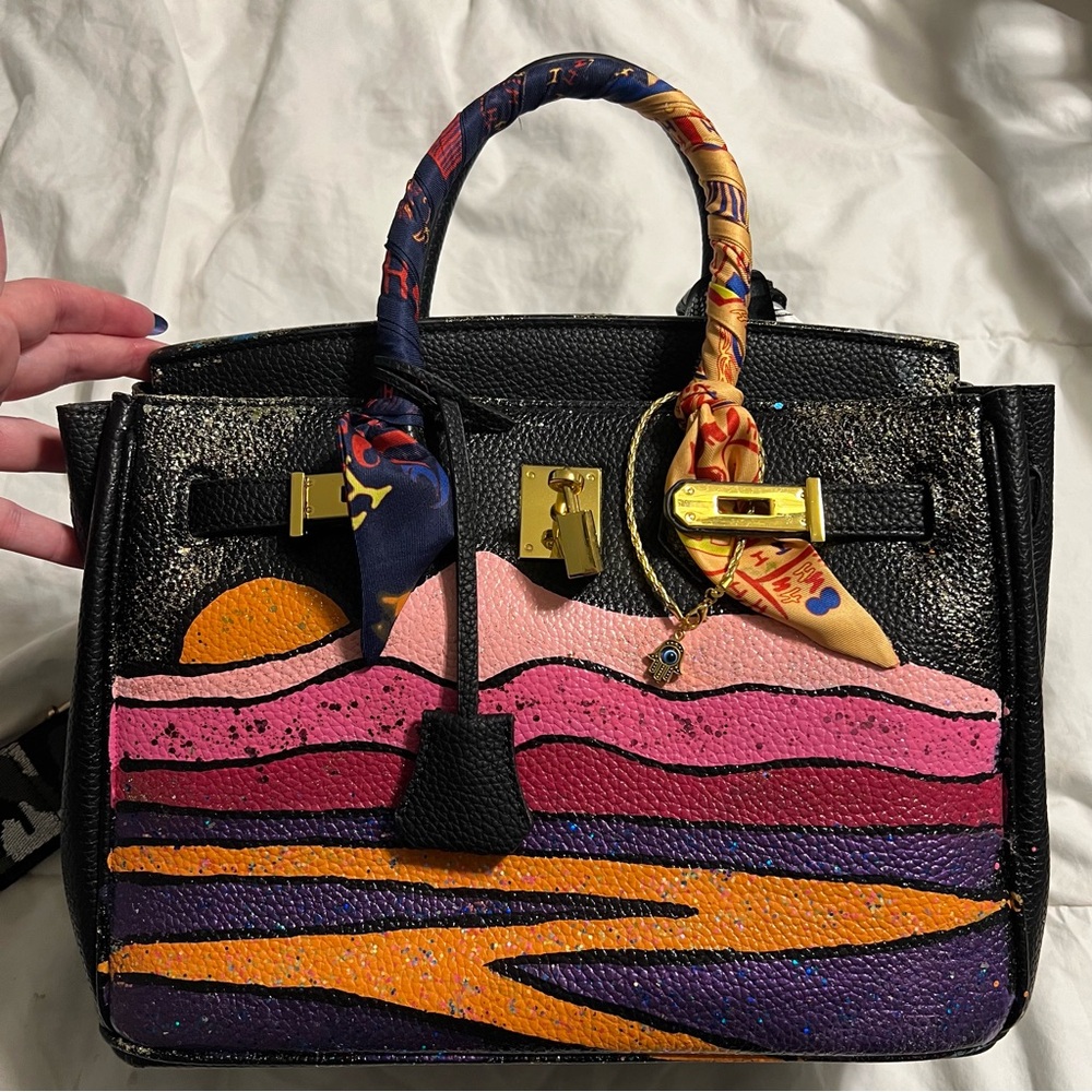 Brand new Anca Barbu large Bianca Bag